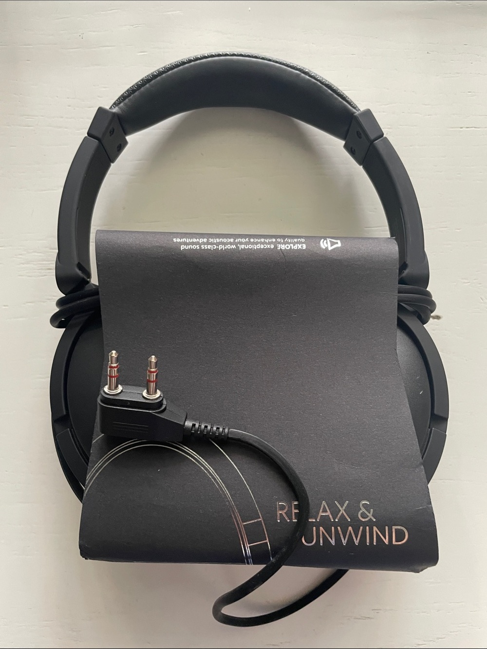 Delta Premium 2 Prong Travel Headphones
